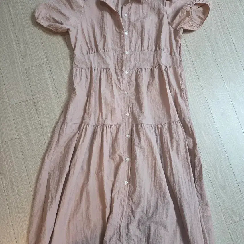 [BUNJANG] Island Plastic Long Dress / 아일랜드플라스틱롱원피스