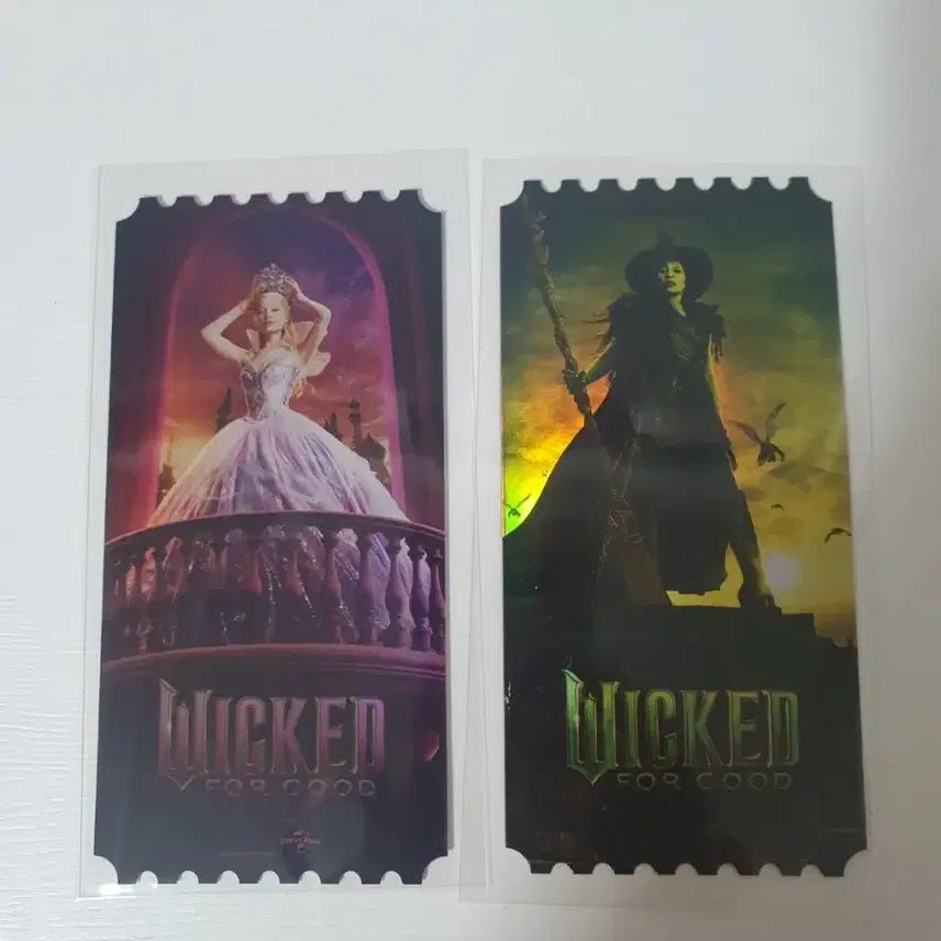 [BUNJANG] Wicked Megabox Special Ticket Set / 오티 메가박스 위키드 포굿