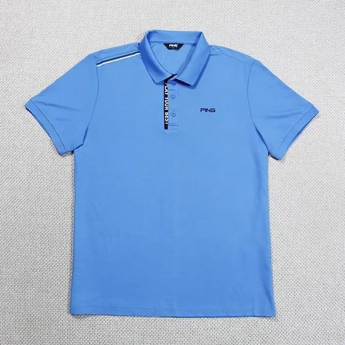 [BUNJANG] PING Golf Men's Functional Short Sleeve Polo Shirt (Size 105) / (정품) 핑 골프 기능성 반팔티(105)