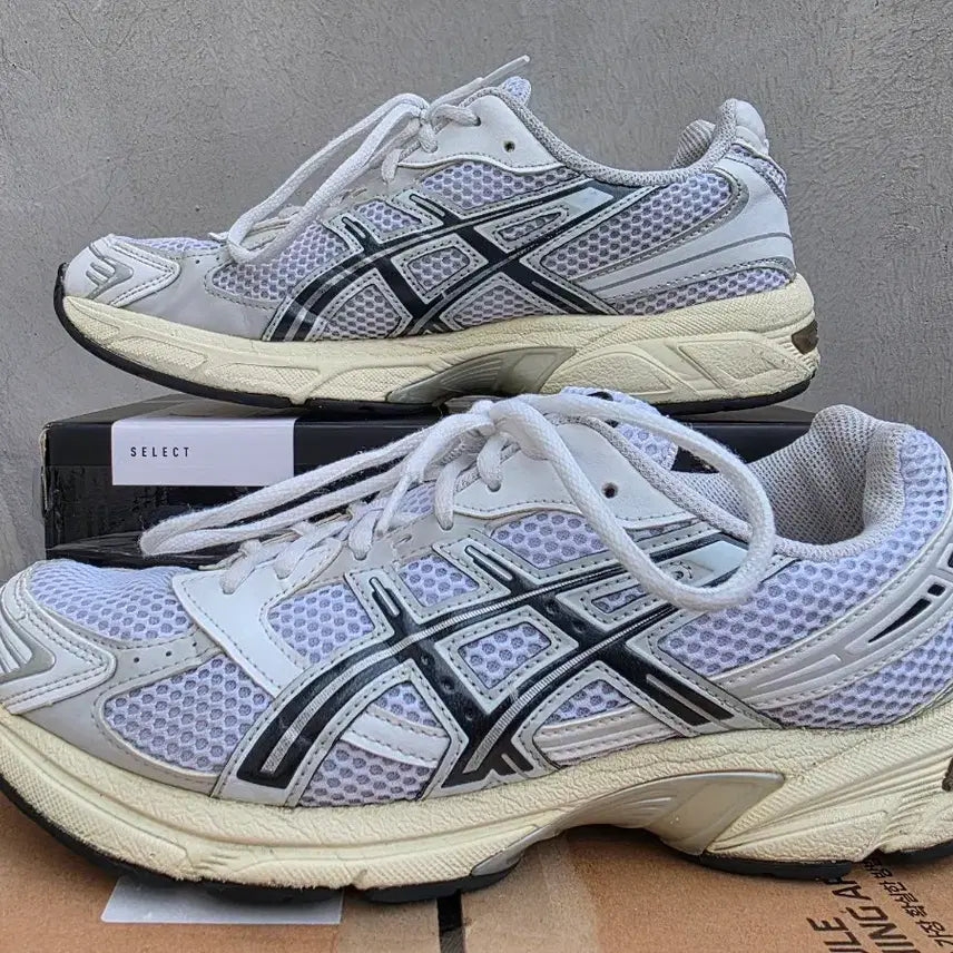 [BUNJANG] ASICS Gel-1130 White Cloud Grey Shoes / 아식스 젤 1130 화이트 클라우드 그레이 265