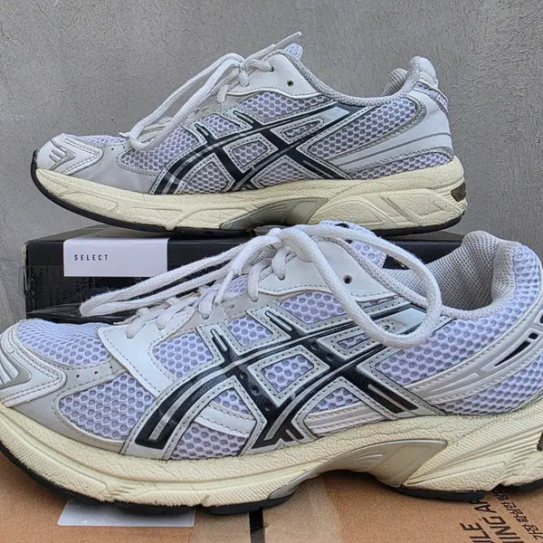 [BUNJANG] ASICS Gel-1130 White Cloud Grey Shoes / 아식스 젤 1130 화이트 클라우드 그레이 265