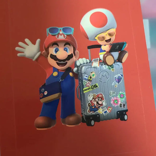 [BUNJANG] Nintendo Mario Sticker / 나리타공항 닌텐도 마리오 스티커
