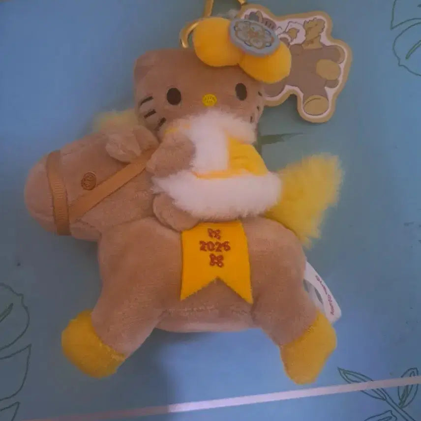 [BUNJANG] Authentic Hello Kitty Horse Plush Charm 2026 Edition / 정품헬로키티 말 인형 키링 2026