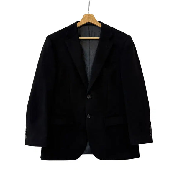 [BUNJANG] Rogadis Cashmere 100 Two-Button Blazer Black / 로가디스 캐시미어100 투 버튼 블레이저 블랙 100 정품