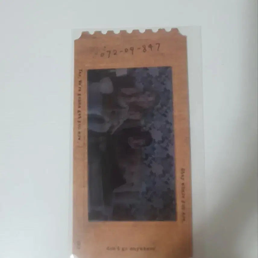 [BUNJANG] Listen Megabox Photocard Holder / 오티 메가박스 리슨