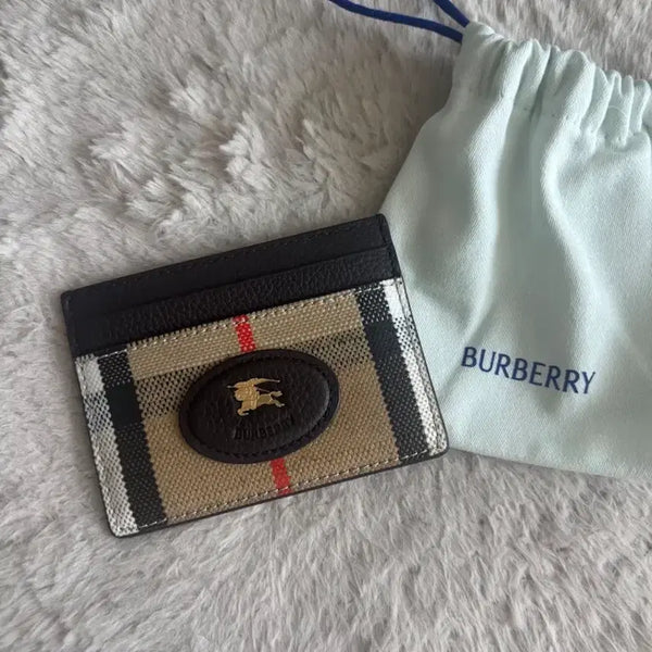 [BUNJANG] Burberry Check Card Holder / 버버리 카드지갑