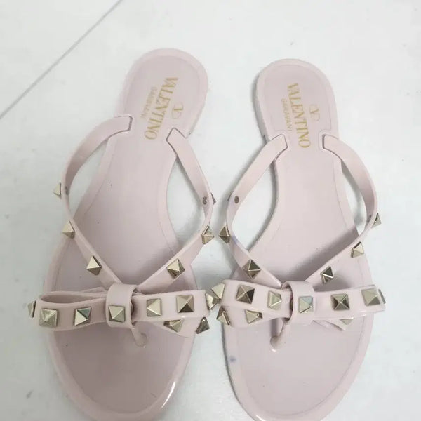 [BUNJANG] Valentino Rockstud Jelly Slides Size 36 / 정품발렌티노  락스터드 젤리 쪼리36