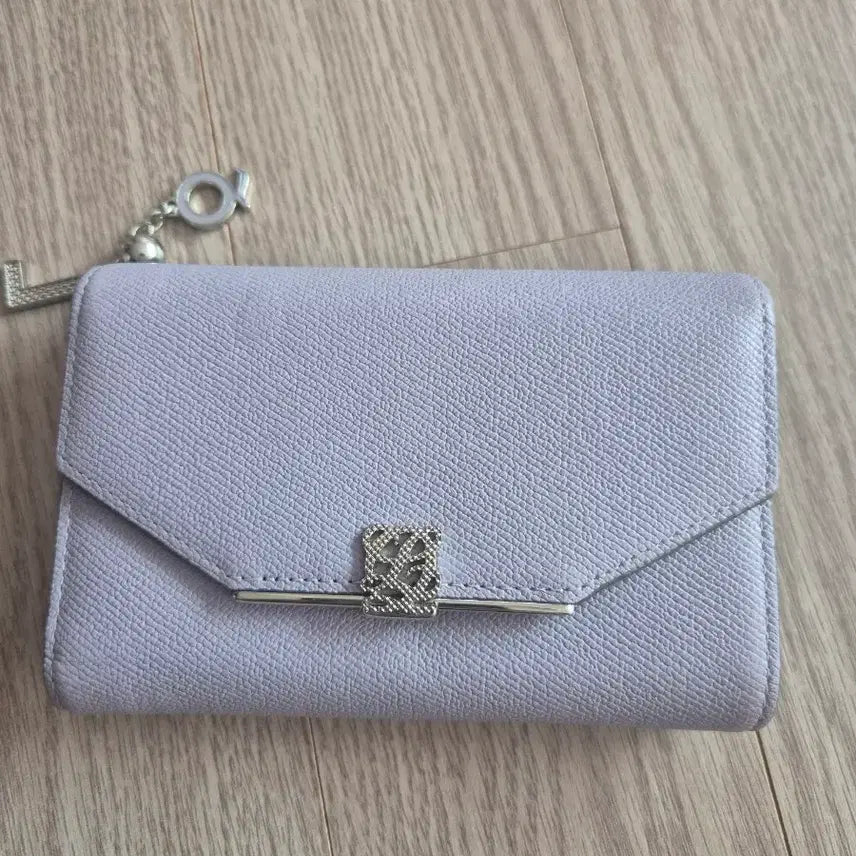 [BUNJANG] Loewe Puzzle Bifold Wallet Lavender / 로에베 퍼즐 반지갑 라벤더