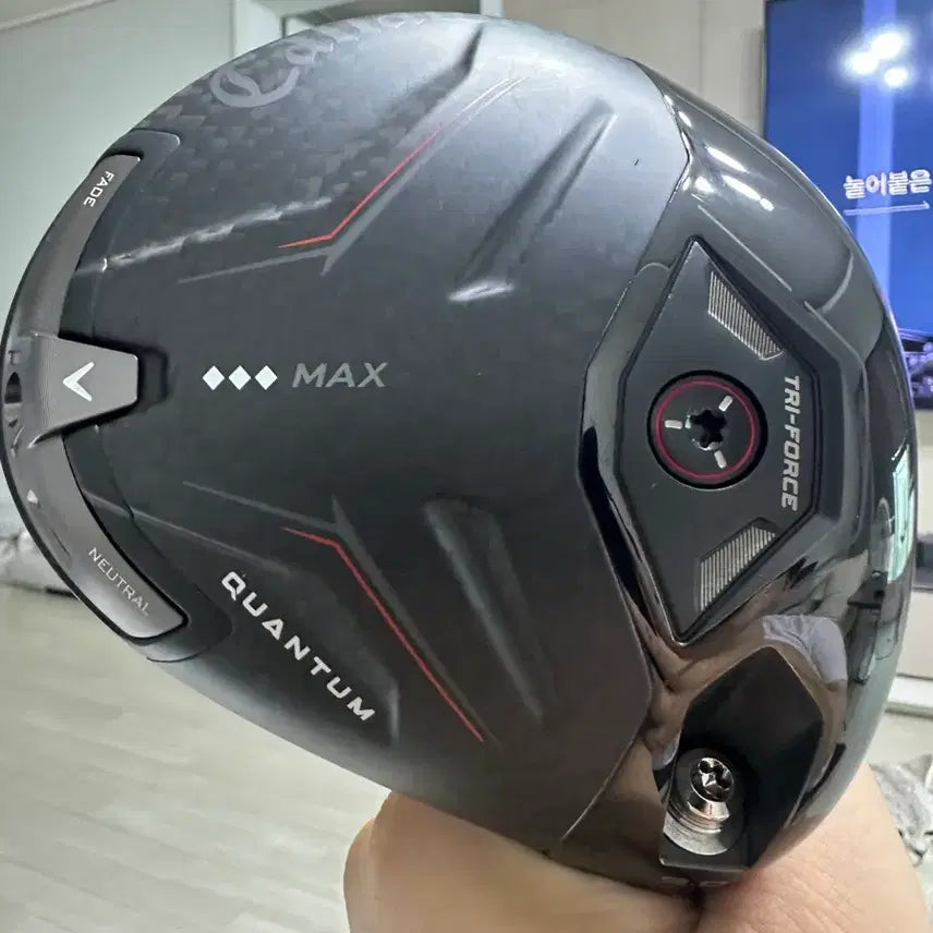 [BUNJANG] Callaway Quantum Triple Dia MAX 9 Degree Driver (Stiff Flex) / (가격인하)캘러웨이 퀀텀 트리플다이아 맥스 9도 60S (정품)