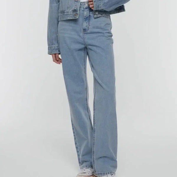 [BUNJANG] Musinsa Standard Women's Straight Denim Jeans (Light Indigo, Size 29) / (미개봉) 무신사스탠다드 스트레이트 데님