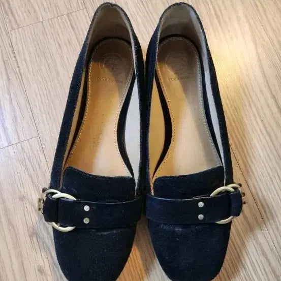 [BUNJANG] Tory Burch Suede Flat Shoes Size 7.5 / 토리버치 스웨이드 플랫슈즈 사이즈 7.5