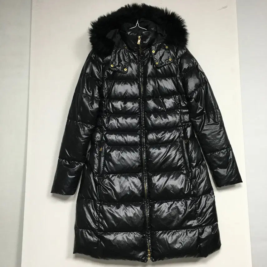 [BUNJANG] Tory Burch Embroidered Logo Goose Down Long Padding / 토리버치 자수로고 구스 롱패딩 0