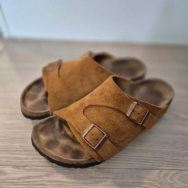 [BUNJANG] Birkenstock Zurich Suede Leather Mink EU41 / [EU41/265] 버켄스탁 취리히 스웨이드 레더 밍크