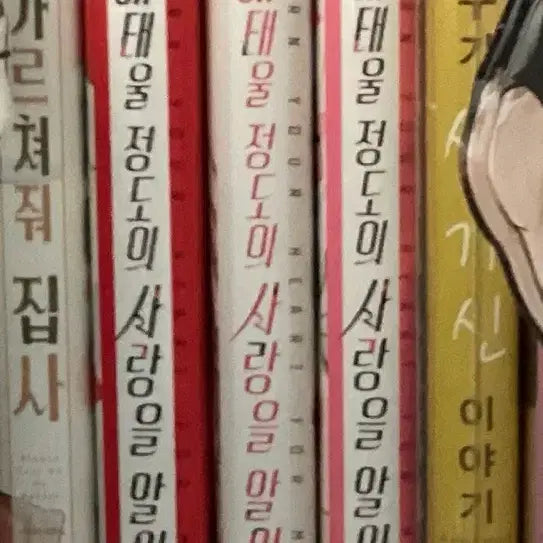[BUNJANG] Know the Love That Burns Me - Complete Manga Set (Volumes 1-3) / 애태울 정도의 사랑을 알아라 순정만화 전권 (1-3)