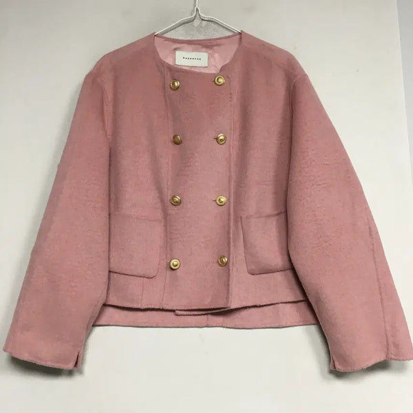 [BUNJANG] Lenibon Handmade Button Wool Jacket / 레니본 핸드메이드 버튼 울 자켓 85