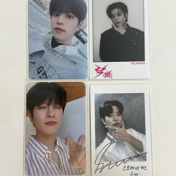 [BUNJANG] Stray Kids Seungmin Bundle Photocard Set / 스트레이키즈 승민 포토카드 일괄