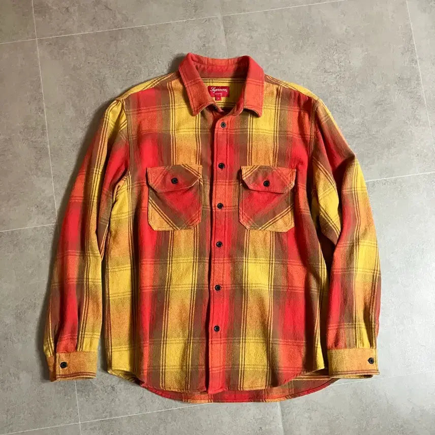 [BUNJANG] Supreme Plannel Shirt / 슈프림 플란넬 셔츠