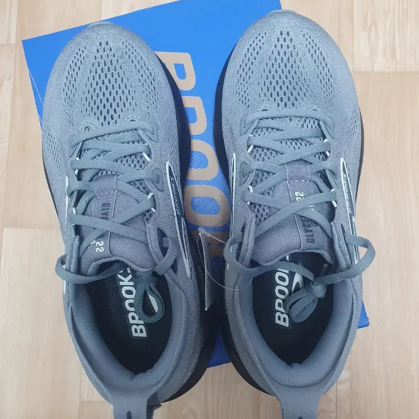 [BUNJANG] Brooks Glycerin GTS 22 Men's Running Shoes / 브룩스 글리세린GTS22 그레이