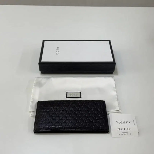 [BUNJANG] Gucci Guccissima Leather Long Wallet Brown / 구찌 시마 장지갑 브라운