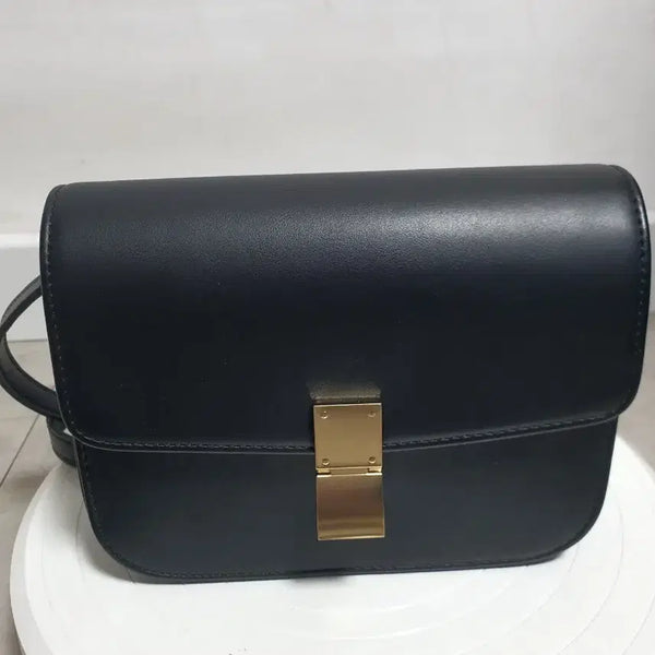 [BUNJANG] D'CO Classic Box Bag Shoulder/Cross Bag Black / 미사용] D'CO 디코 클래식 박스백, 숄드/크로스 백 블랙