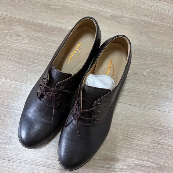 [BUNJANG] Hush Puppies Oxford Shoes Dark Brown Leather / 허사파피구두