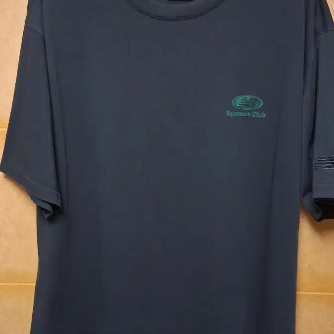 [BUNJANG] New Balance Runner's Club T-Shirt Black 2XL / 뉴발란스 반팔티 검정색 런너스 클럽2XL