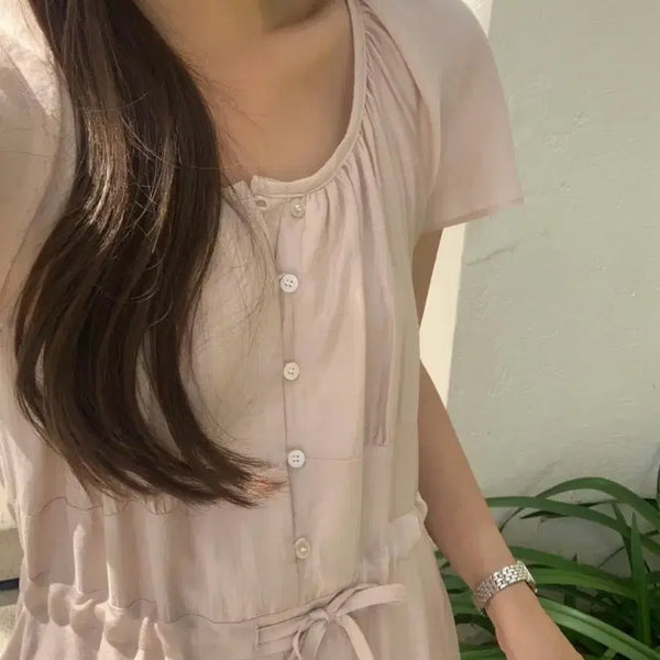[BUNJANG] Litter Tencel Dress / 리터 헤라 텐셀 원피스