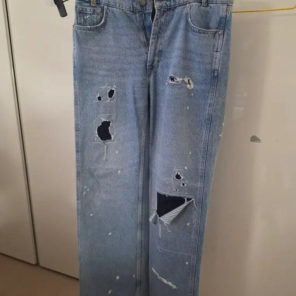 [BUNJANG] ZARA x ADER error Patchwork Jeans Blue / [38]자라 x 아더에러 패치워크 진 블루
