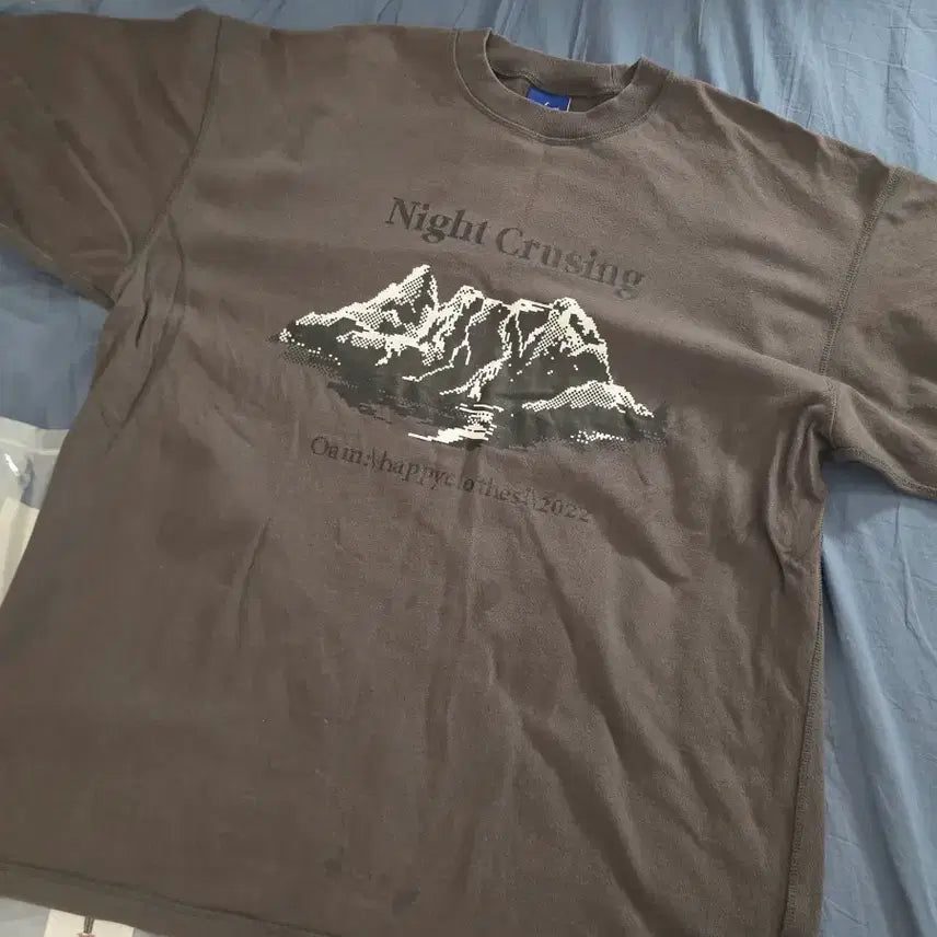 [BUNJANG] OAM Factory Happycloth Mountain L T-Shirt / OAM 팩토리 해피클로스 마운틴 L