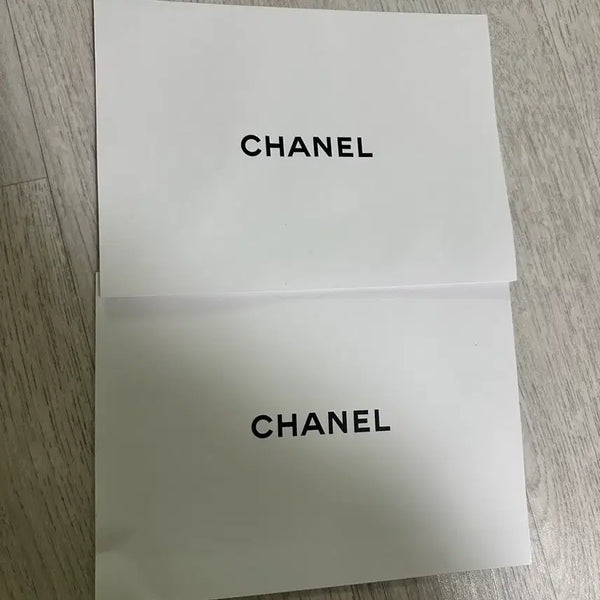 [BUNJANG] Chanel Paper Bag Set / 샤넬 종이 봉투 2장