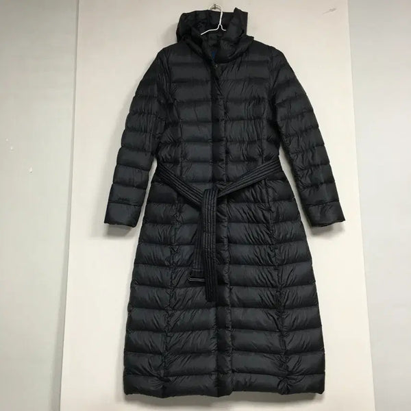 [BUNJANG] NEPA Women's Belted Goose Long Padding / 네파 여성 벨티드 구스 롱패딩 90
