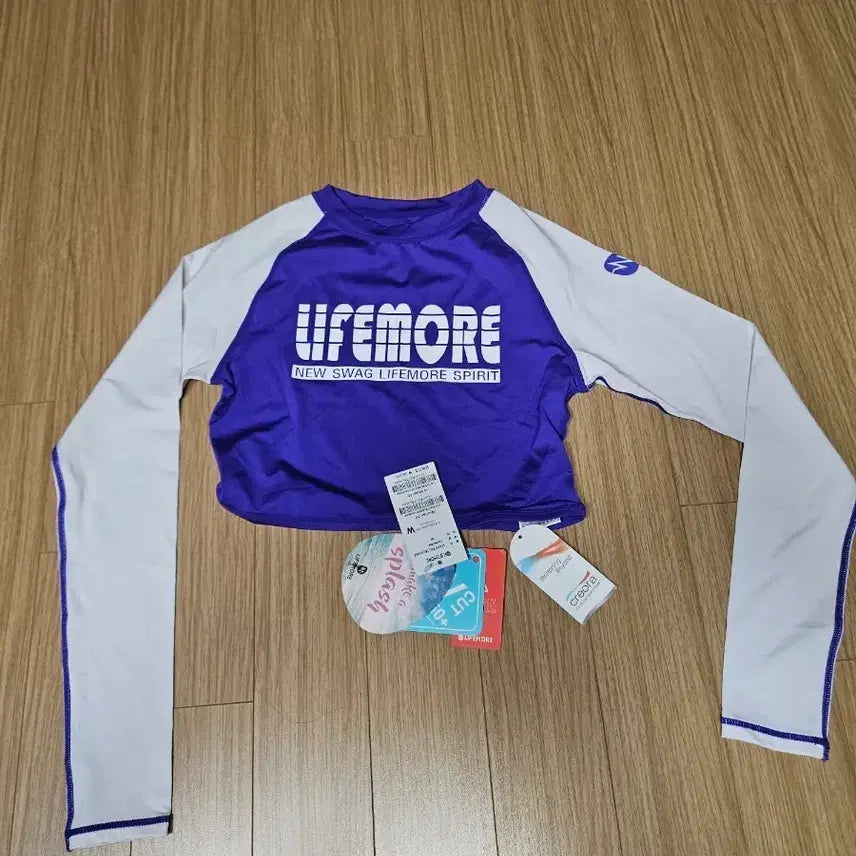 [BUNJANG] Rash Guard Crop Top S Size / 새제품   래쉬가드 크롭 S