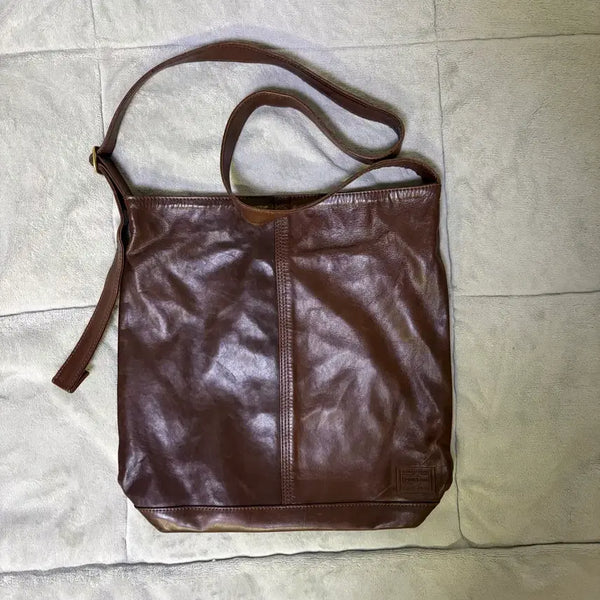 [BUNJANG] Porter Yoshida Frank Shoulder Bag Horse Leather / porter 요시다 포터 프랭크 숄더백 말가죽 홀스레더