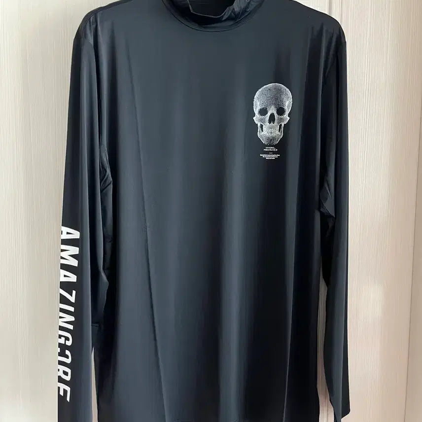 [BUNJANG] Amazing Skull Functional Long Sleeve T-Shirt XL / 어메이징해골기능성긴팔105