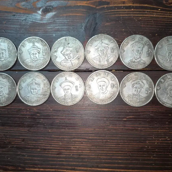 [BUNJANG] Qing Dynasty 12 Emperors Coin Set / 청나라12황제 동전