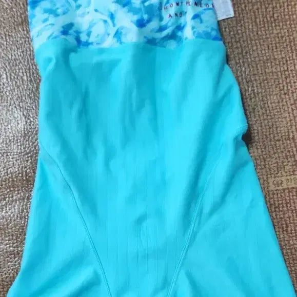 [BUNJANG] Arena Girls' Swimsuit Set (Mint & Black) / 아레나 여아 수영복 민트. 검정색(2개)