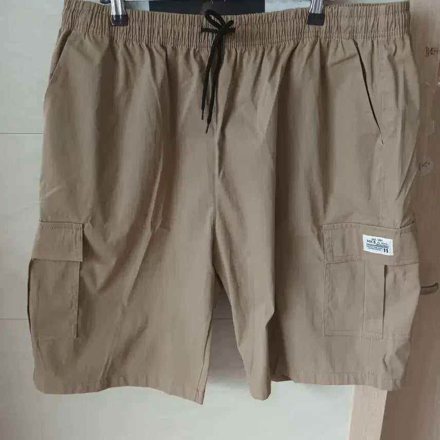 [BUNJANG] Khaki Cargo Shorts XXXL / 카키색 카고 반바지 XXXL  ,새상품