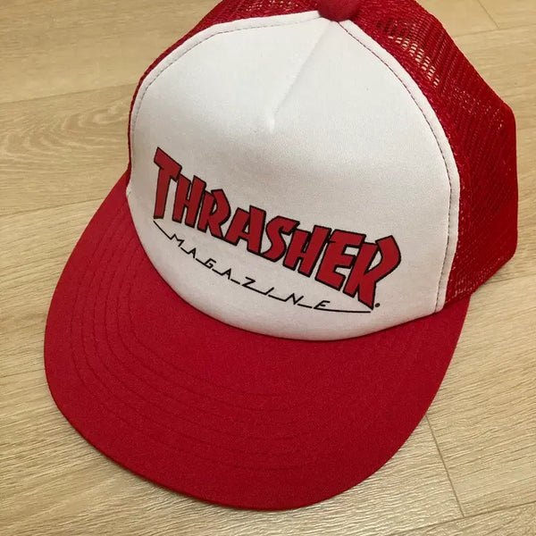 [BUNJANG] Thrasher Trucker Mesh Cap / 트레셔 thrasher 트러커 메쉬캡