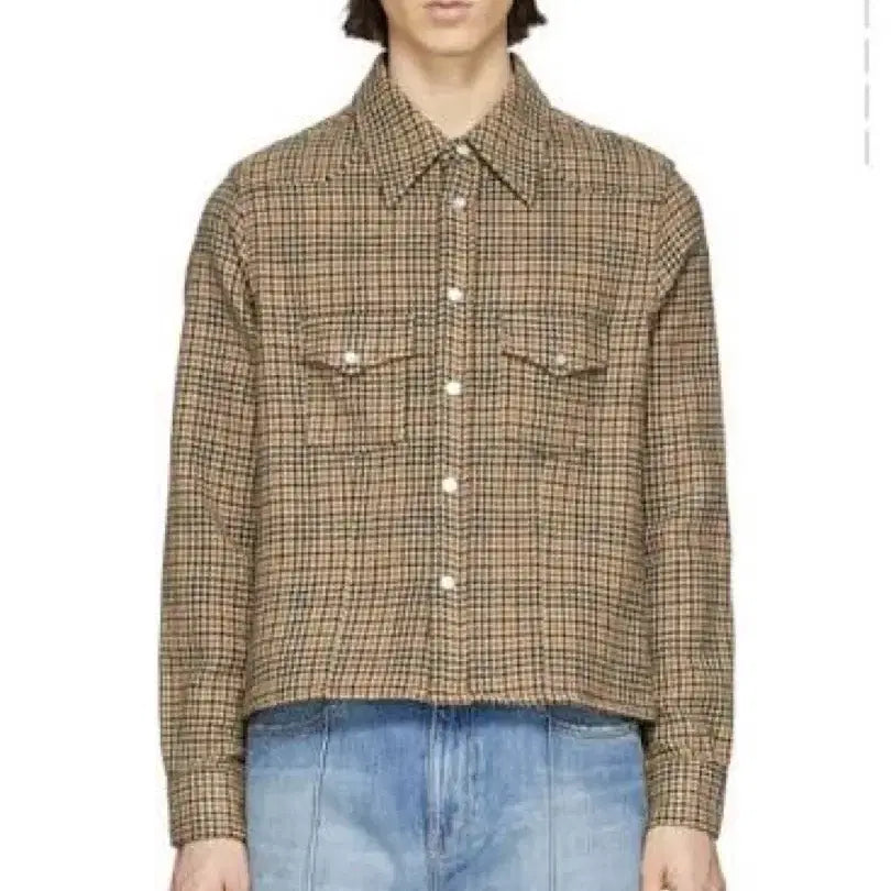 [BUNJANG] Our Legacy Shrunken Frontier Shirt Size 48 / 아워레가시 슈렁큰 프론티어 셔츠 48