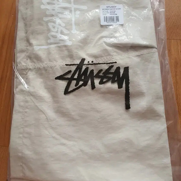 [BUNJANG] Stussy Big Basic Water Shorts Beige M / 스투시 빅 베이직 워터 쇼츠 베이지 M