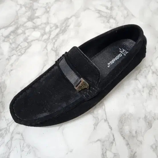 [BUNJANG] CUZIAOREN Suede Loafers Black 260 / CUZIAOREN 스웨이드 로퍼 260. 새것