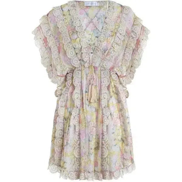 [BUNJANG] Zimmermann Design 100% Silk Mini Dress / 짐머만 디자인 미니원피스 실크100