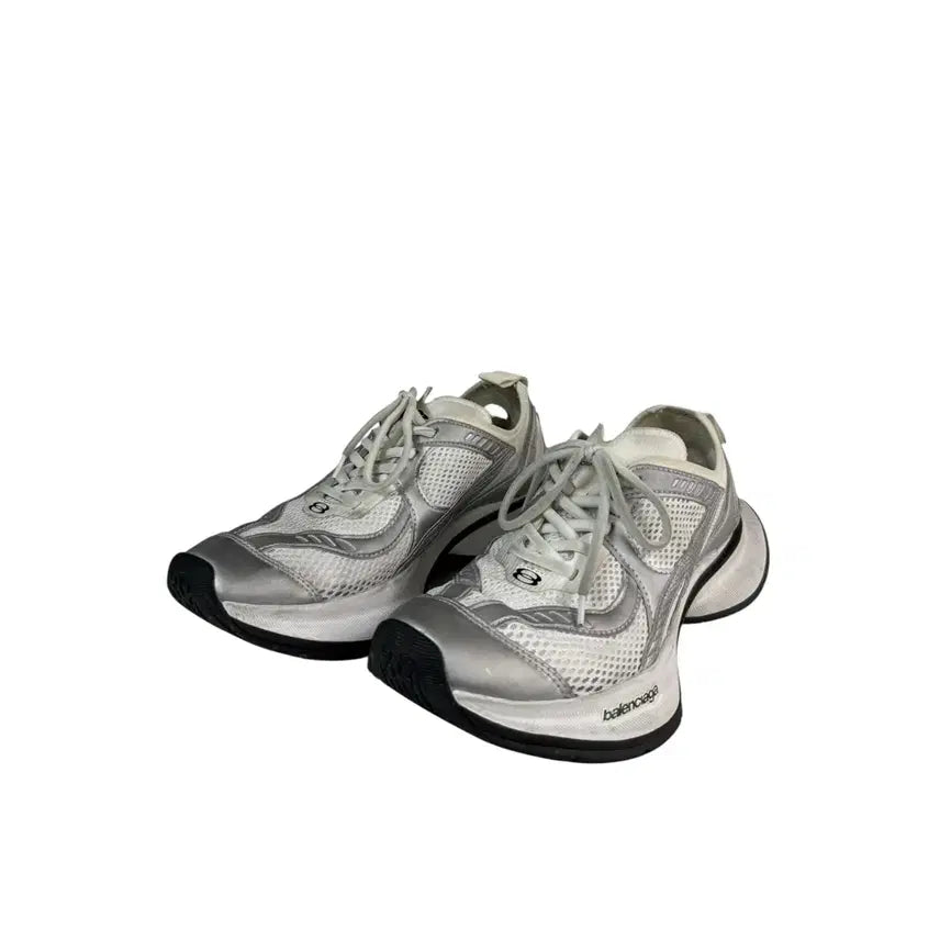 [BUNJANG] Balenciaga Circuit Silver Sneakers / 39 / 발렌시아가 서킷 실버 스니커즈