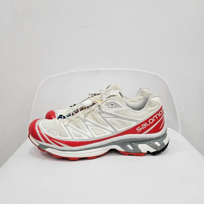 [BUNJANG] Salomon XT-6 ADV Vanilla Ice Racing Red Sneakers / 살로몬 XT-6 ADV 바닐라 레드 270