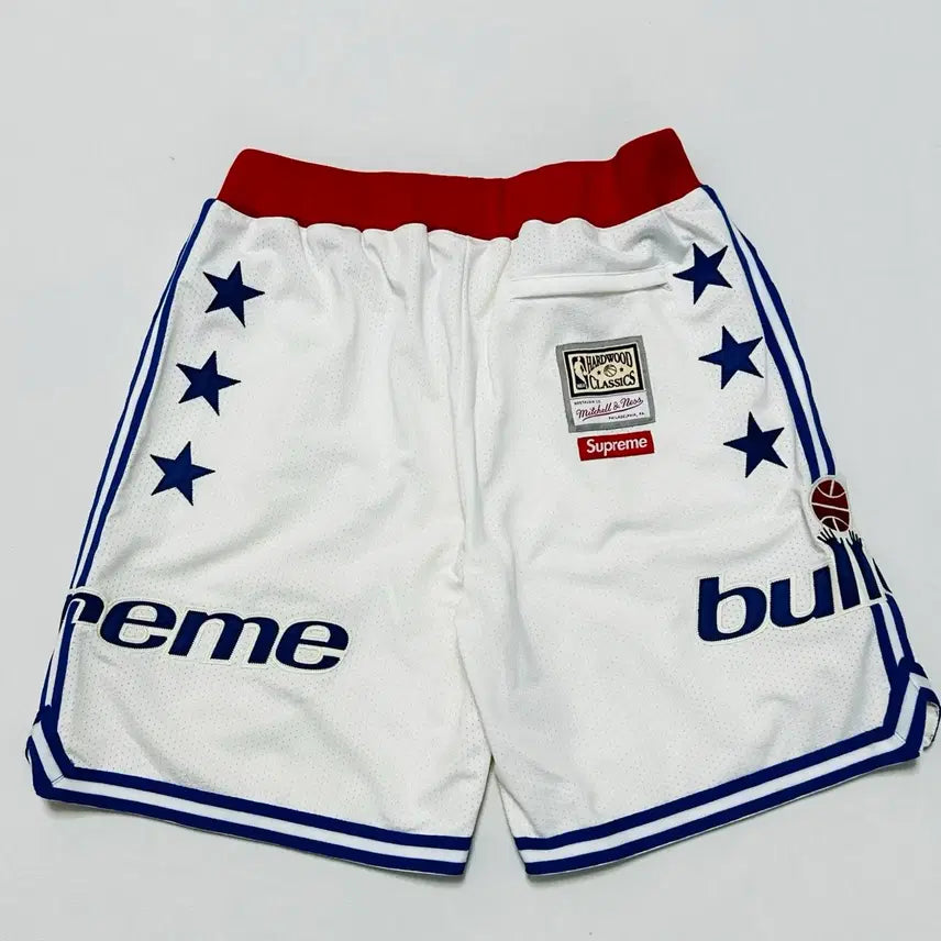 [BUNJANG] Supreme Team Basketball Shorts White / 슈프림 팀 베스킷볼 쇼츠 화이트