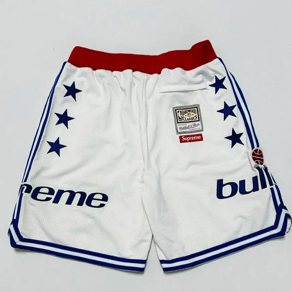 [BUNJANG] Supreme Team Basketball Shorts White / 슈프림 팀 베스킷볼 쇼츠 화이트