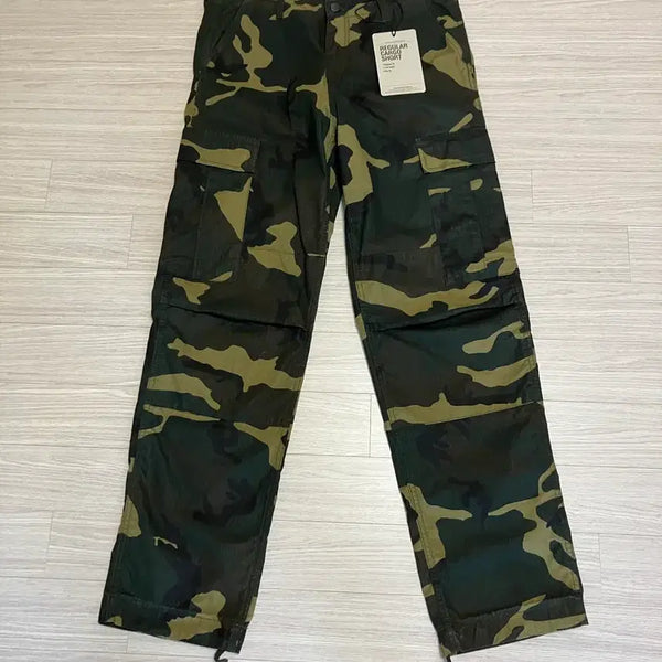 [BUNJANG] Carhartt WIP Columbia Ripstop Regular Cargo Pants Camo / [32] 칼하트 wip 콜룸비아 립스탑 레귤러 카고팬츠 (카모)