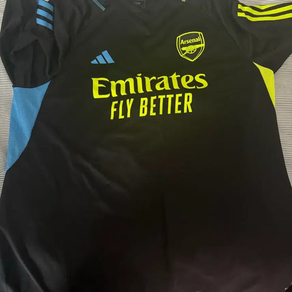 [BUNJANG] Arsenal Training Top Black Fluorescent Logo / 아스널트레이닝 탑