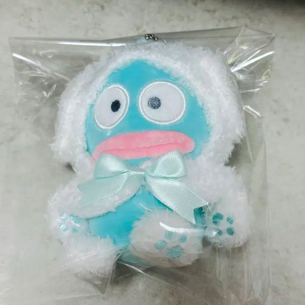 [BUNJANG] Sanrio Hangyodon Fuwa Fuwa Plush Keychain / 산리오 한교동 무뉴구루미 후와후와 인형 키링[일본제품]