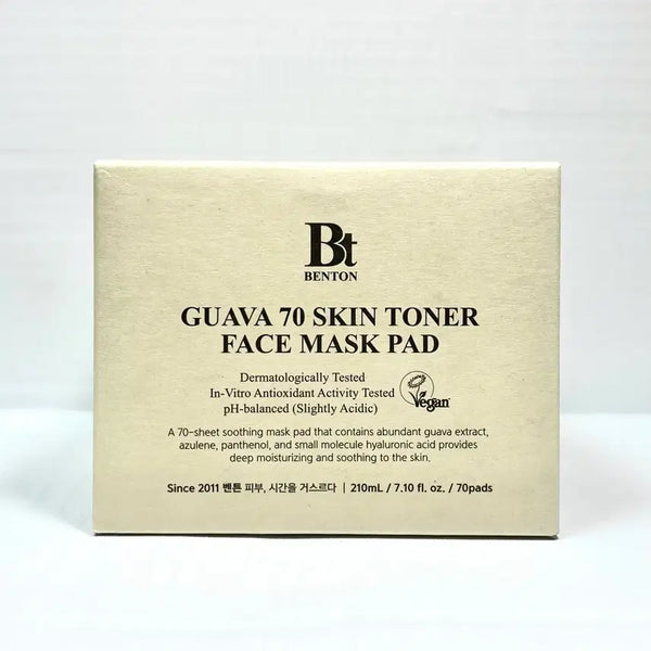 [BUNJANG] Benton Guava 70 Skin Toner Calming Pad / 벤튼 구아바 70 스킨 토너 진정 패드 새상품